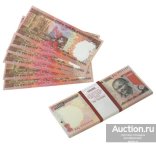 1000 rupees 2000 India pack of banknotes joke bank copy art 19 5854
